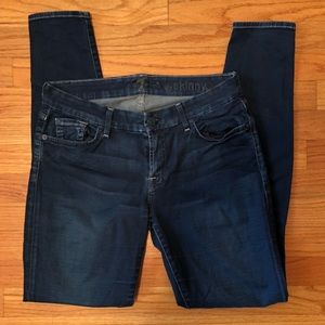 7 For All Man Kind Skinny Jeans